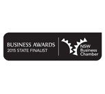 Blue Mountains Business awards 2015 State Finalist